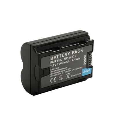 Batteria ricaricabile agli ioni di litio per Fujifilm GFX 50S II,GFX100S,X-H2S,X-T4,NP-W235
