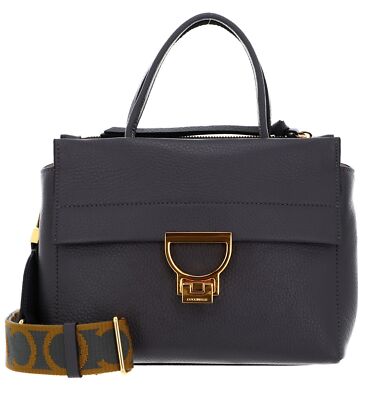 COCCINELLE Arlettis Signature Handbag Grained Leather Handtasche Umhängetasche