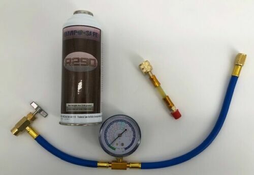 R-290 8 oz can, Gauge & Proseal w/ Dye Mini Direct Inject Kit #3292 - Picture 1 of 2