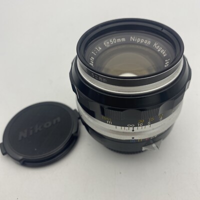 【M2109】 Nikon NIKKOR-S Auto 50ｍｍ 1.4 Nikon NIKKOR-S Auto 50mm f/1.4