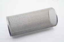 New 3-1/2" L x 1-1/2" Dia 30 Mesh Stainless Steel Strainer Filter Screen Element