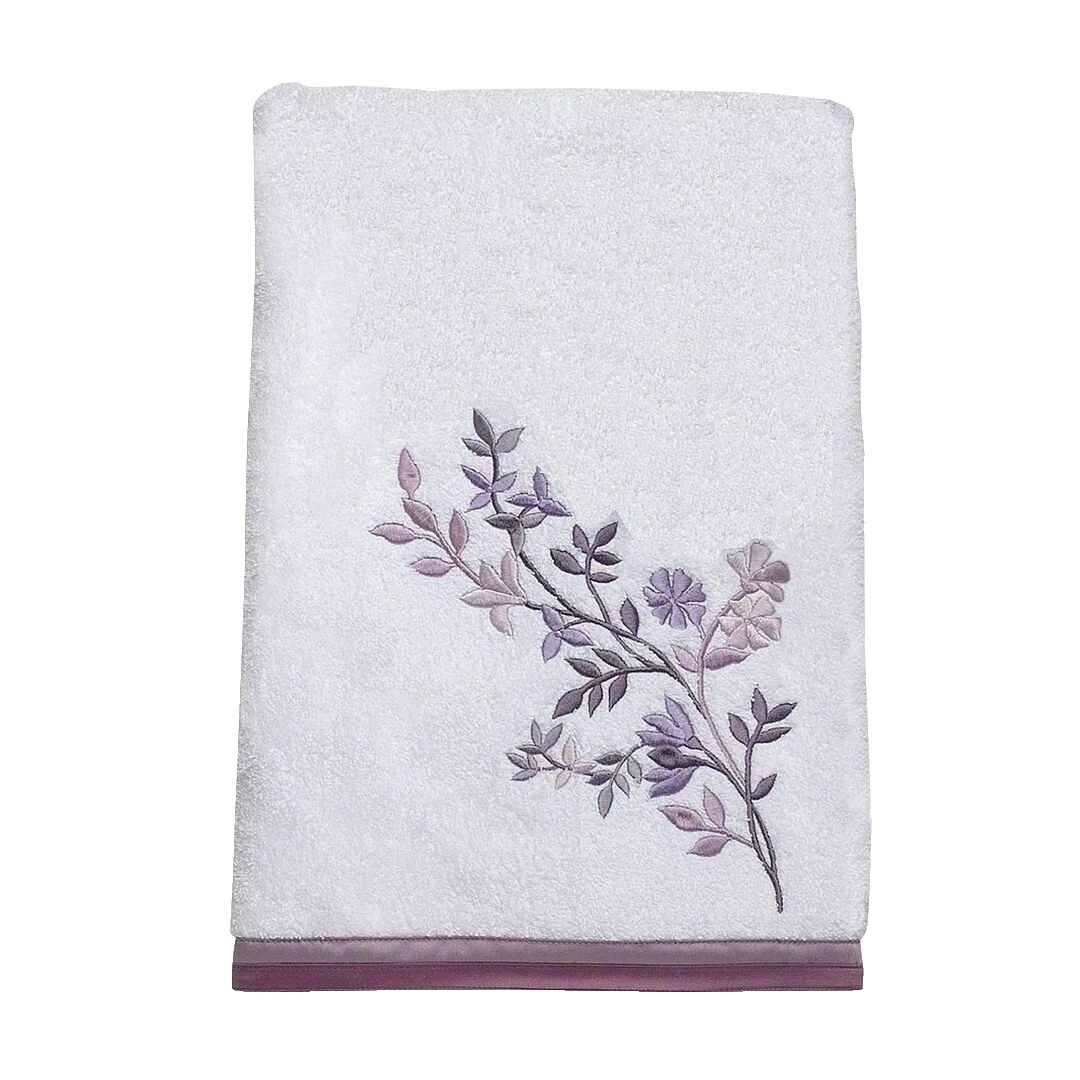 Egyptian Cotton Bathroom Floral Bath Towels & Washcloths