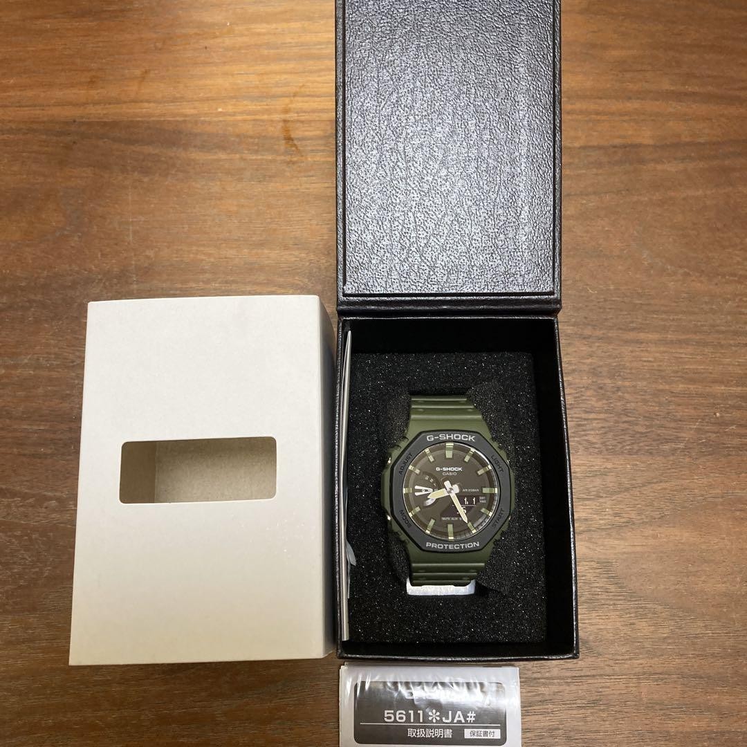 GA-2100 5611 G-SHOCK アナログ G-SHOCK 5611 Blue Men's Watch - GA2100VB-1A for sale online