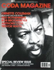 CODA #257 Ornette Coleman Ned Rothenberg Bob Brookmeyer Anthony Cox + 9-10 1994