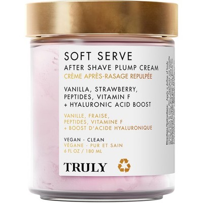 Truly Beauty Soft Serve After Shave Plump Cream 177 ml (1er Pack), ohne Farbe 