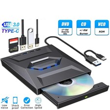 External CD DVD Drive USB 3.0 Writer Burner P...