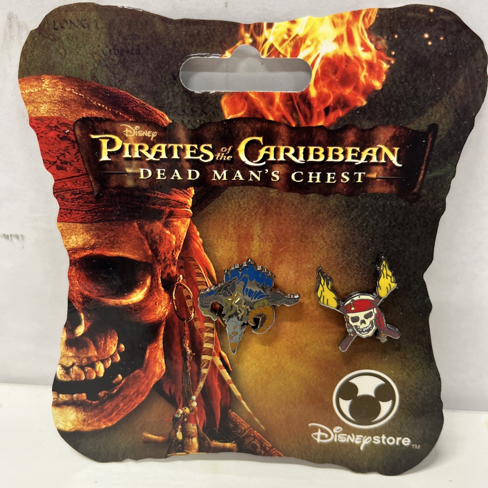 Disney Pins "Pirates of the Caribbean, Dead Man's Chest" - Free Shipping