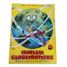 Harlem Globetrotters 1967 41st Edition Abe Saperstein Official Souvenir Program