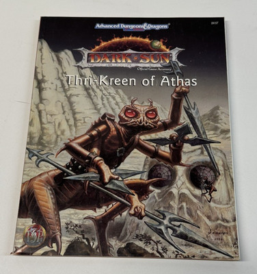 AD&D 2E Dark Sun Thri-Kreen of Athas - TSR 2437 Accessory 1995