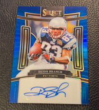 Panini Select 2023 Deion Branch Prizm Autograph /99 SIG-DBR Patriots NFL