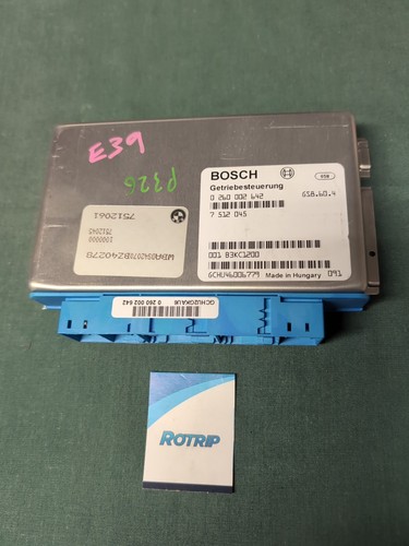 BMW 5ER E39 AUTOMATIKGETRIEBE ECU STEUERGERÄT UNIT #7512045 #0260002642