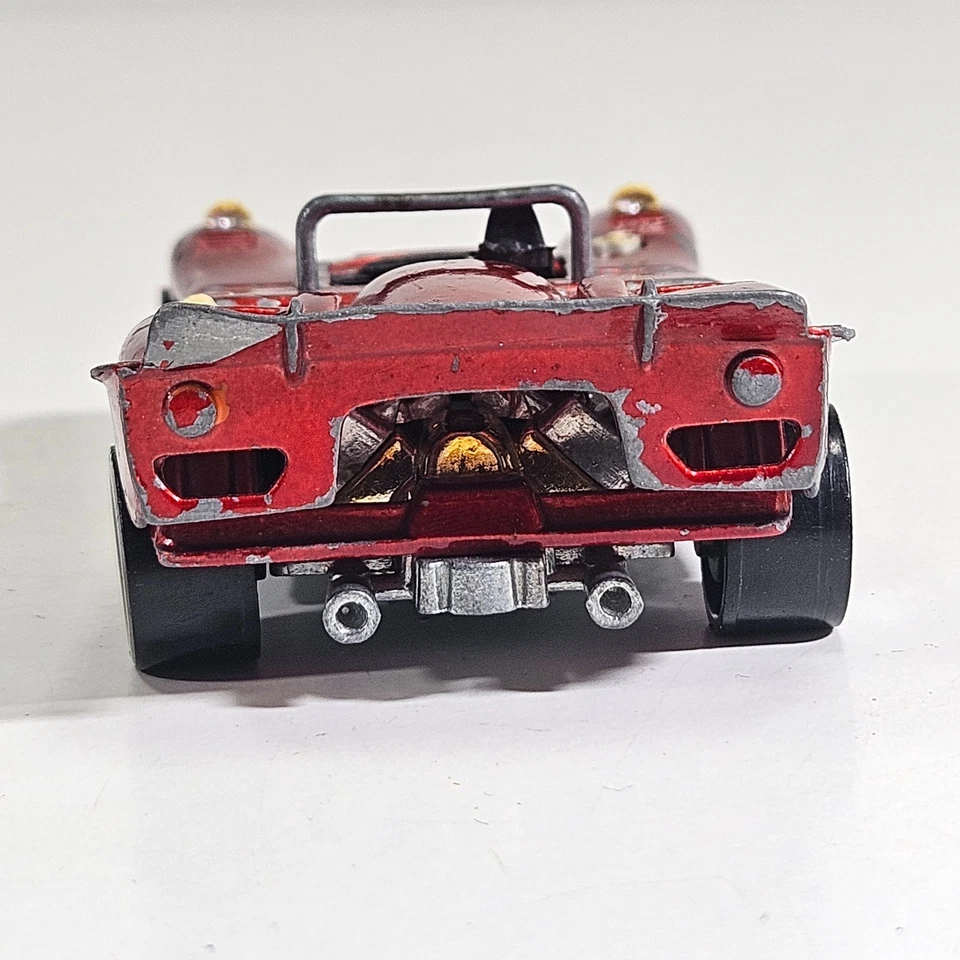 Hot Wheels Mebetoys 1/43 Alfa Romeo 33-3 Red Color Diecast Model Car Unboxed. - Image 4 of 4