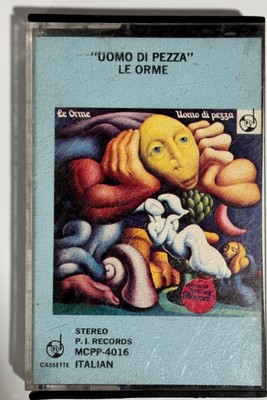 Le Orme - Uomo Di Pezza  - Vintage Cassette Tape - P.I. RECORDS - Italy