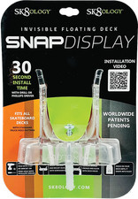 Sk8ology Skateboard SNAP Deck Display Wall Hanger
