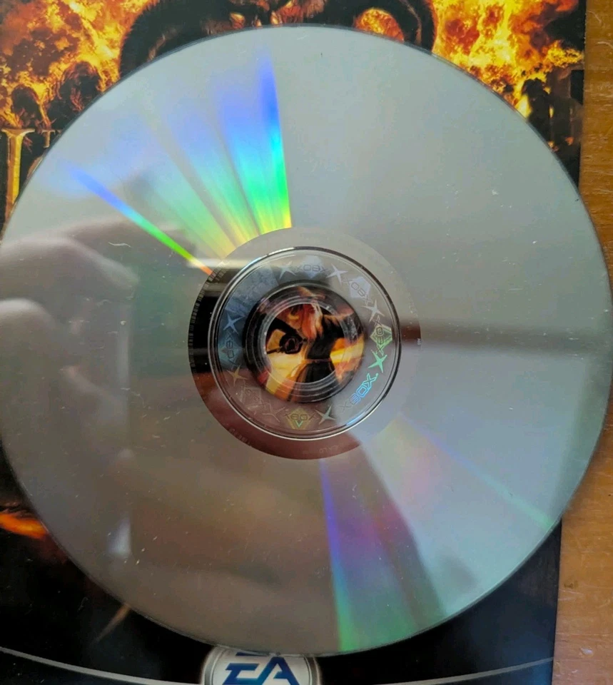 Lord Of The Rings: The Third Age - Microsoft Xbox - Disc & Manual - PAL - Image 3 of 3
