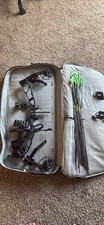 Elite Basin Black CompoundBow kit and Diamond blackout compoundbow Right Hand(b)