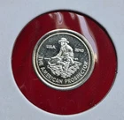 2010 The American Prospector - 1 Gram .999 Fine Silver Mini Round Coin Bar, RARE