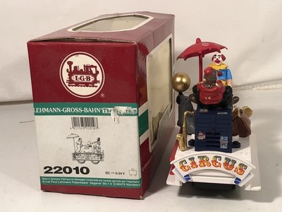 G Scale LGB 22010 Clown, Monkey & Seal Animated Circus Rail Car