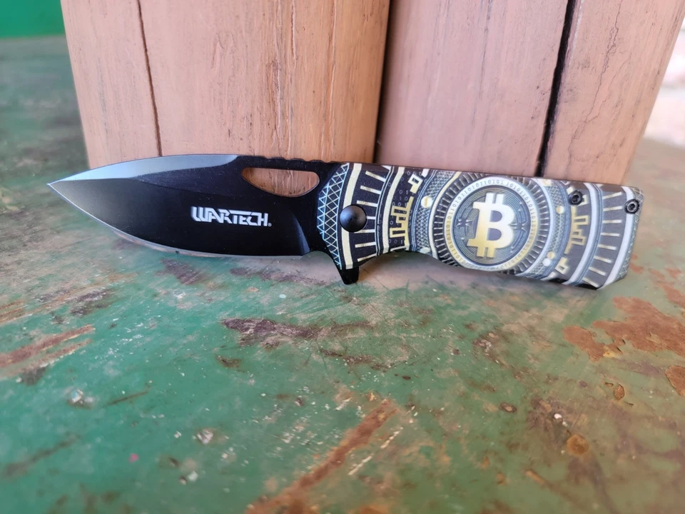 Lot Of 3 Wartech Spring Assisted EDC Pocket Knives with Pocket Clip - Image 2 of 4