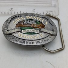 VTG Bergamot Buckles "Jack Daniel's Whiskey" Belt Buckle
