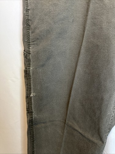 C.E. SCHMIDT Workwear CARPENTER UTILITY JEANS Relaxed Fit Grey 40X32 #723 - Picture 9 of 18