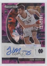 2020-21 Panini Prizm Draft Picks Prospect Purple Ice 79/99 John Mooney Auto 0r1h