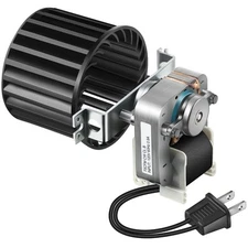1 Pcs Bathroom Exhaust Fan Motor Replacement Part, 70 CFM 120V 0.9A Bathroom ...