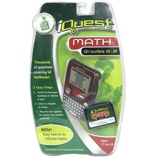 LeapFrog iQuest Cartridge: 6th-8th Grade Math for Use with iQuest Handheld