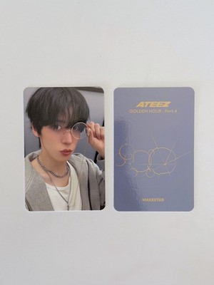 Ateez Golden Hour Part 4 Makestar Sydney Fansign Photocard OT8 Set