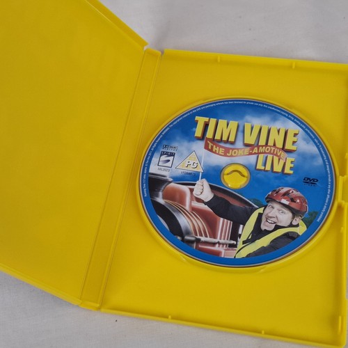 Tim Vine Stand Up Comedy DVD Bundle x 4 Cert PG DVD's Live Tim Timinee Joke So I - Imagen 14 de 17