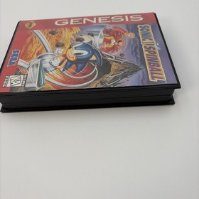 SEGA GENESIS 🦔 Sonic Spinball -  Excellent Manual Condition-NM