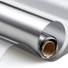 One Way Mirror Window Film 17.7 In x 6.5 Ft UV Blocking Window Tint Privacy Film