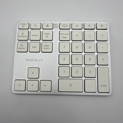 Bluetooth Number Pad for Laptop - Slim Aluminum Design - Rechargeable Wireles...