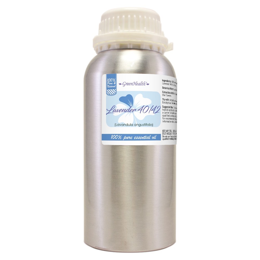16 fl oz Lavender 40/42 Essential Oil (100% Pure & Natural) in Aluminum Bottle
