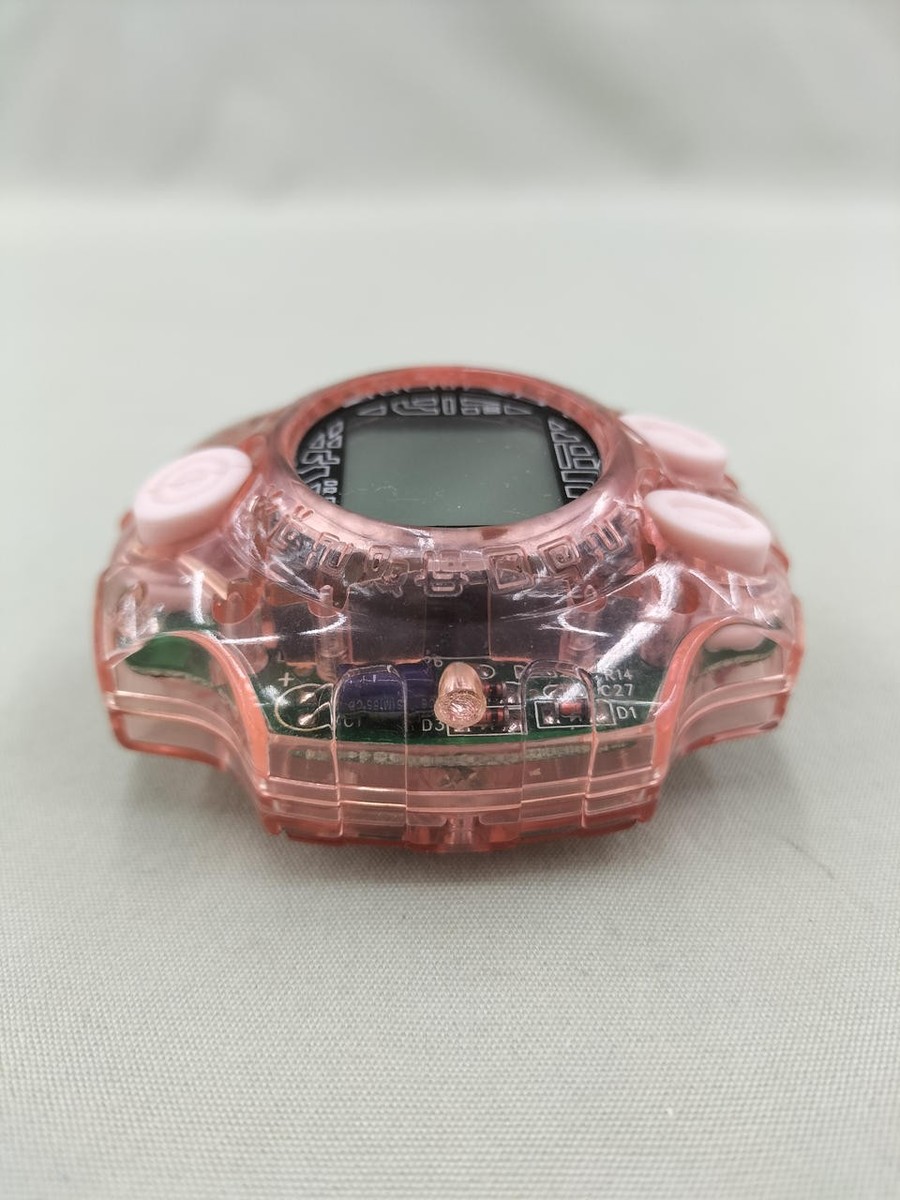 Bandai Digimon Adventure 1999 Digivice 2 Hikari Color Pink Tested
