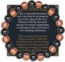 Women Bracelet Magnetic Therapy Arthritis Pain Relief Pure Solid Copper Bangle