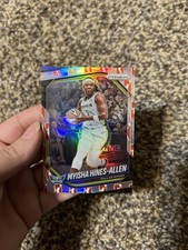 2025 Panini Prizm WNBA Myisha Hines-Allen Prizm #96 Dallas Wings WNBA LOGO