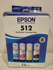 EPSON 512 EcoTank Ink Ultra-high Capacity Bottle Color Combo Open Pack  Exp 2027