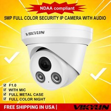VIKYLIN Full Color F1.0 OUTDOOR SECURITY IP CAMERA POE 8MP/5MP Surveillance cam