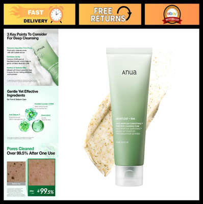Pore Refining Cleansing Foam - Hydrating Daily Face Wash with BHA, Korean Skinca