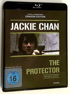 THE PROTECTOR - JACKIE CHAN - DRAGON EDITION - SELTENE UNCUT OOP BLU-RAY RARITÄT