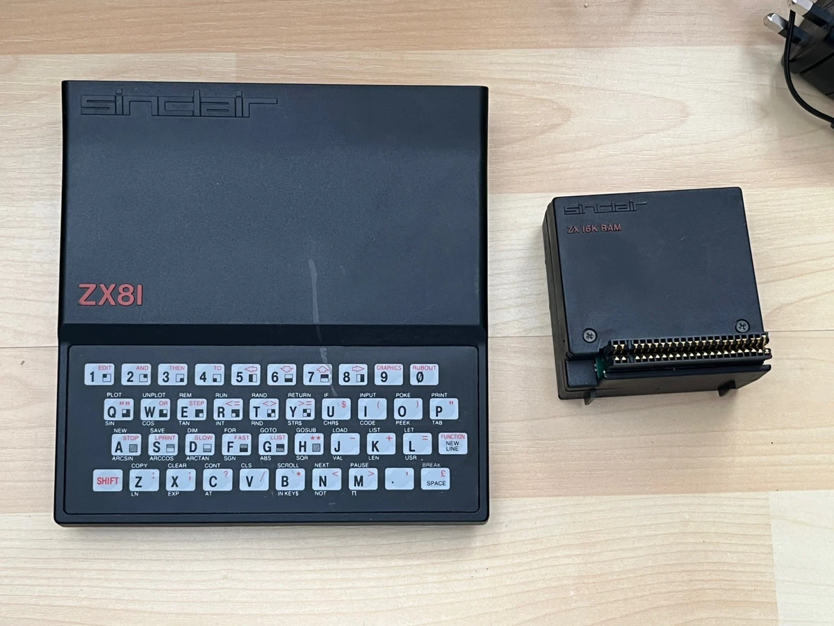 Sinclair ZX81 Vintage Computers & Mainframes for sale | eBay UK