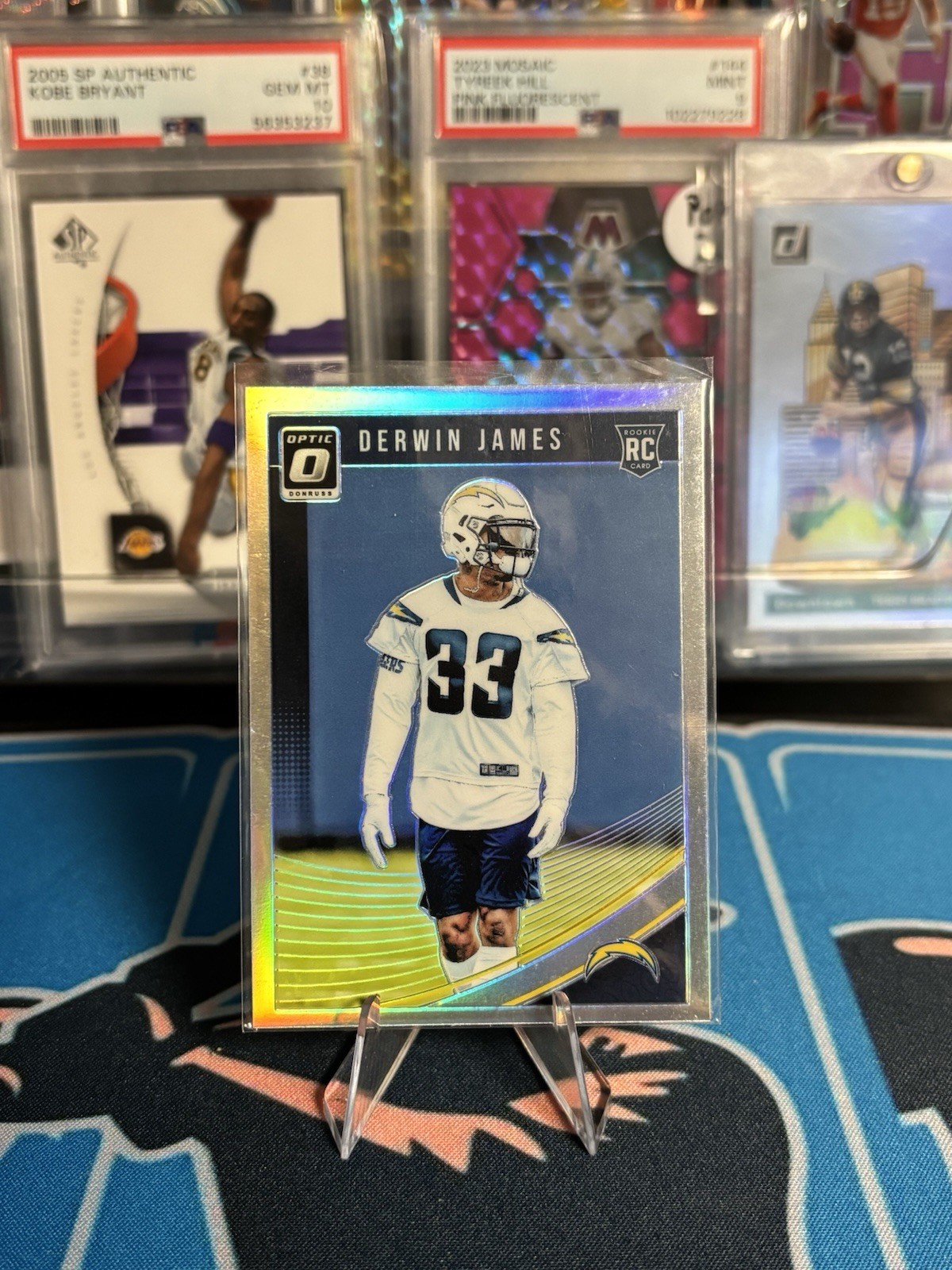 2018 Donruss Optic Rookies Holo Prizm Derwin James #108 Rookie RC Chargers