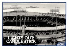 1990 Score #701 Lights Out: Candlestick San Francisco Giants