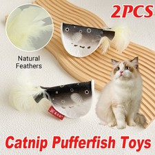 2x Interactive CatToy Set forIndoor Cats Fun Play Kitten Exercise Entertainment