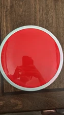 Simon Line First Run Prototype Time Lapse red With blue/white Rim 174g