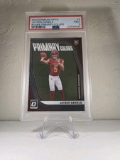 2024 Panini Donruss Optic Football #2 Jayden Daniels Primary Colors RC PSA 9
