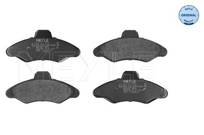 MEYLE 025 211 7118 Bremsbelagsatz, Scheibenbremse für FORD
