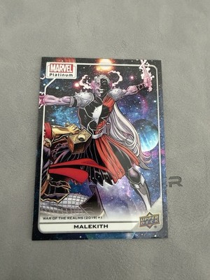 Marvel Platinum Upper Deck Malekith 19/25 Cosmic