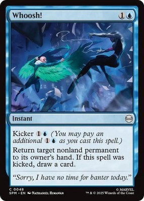MtG Whoosh! C 0048 Marvel's Spider-Man Common Foil